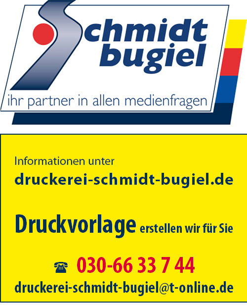 Druckerei Schmidt Bugiel in Berlin