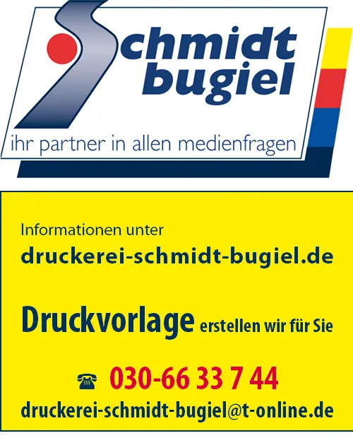 Druckerei Schmidt Bugiel in Berlin